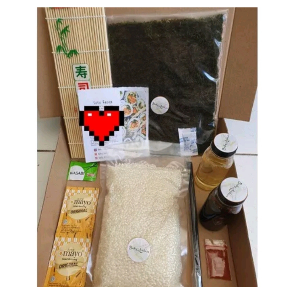 

Paket Bahan Sushi HALAL MURAH LENGKAP