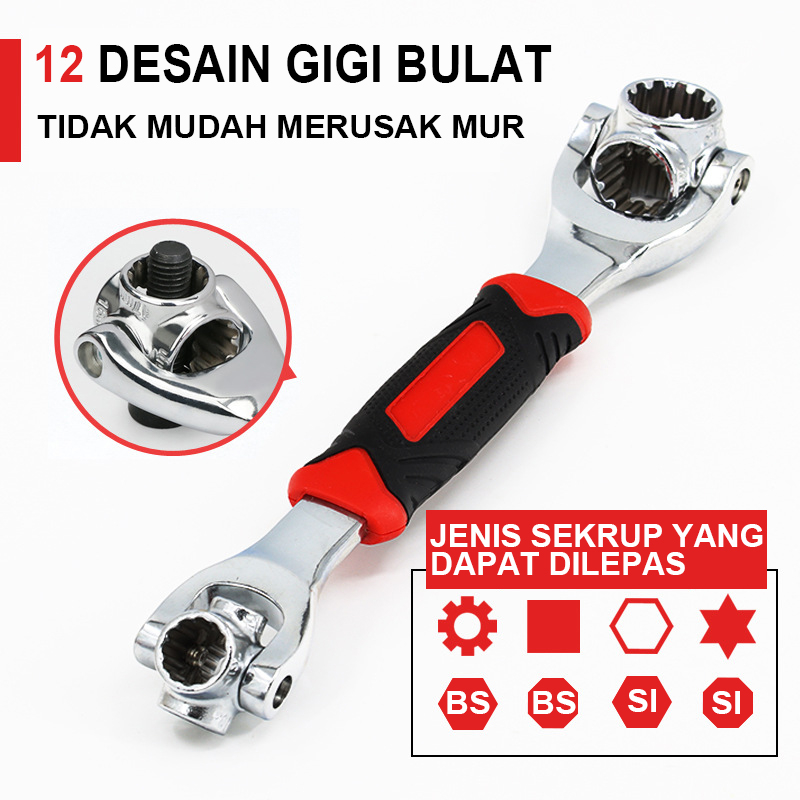 Kunci Pas Universal 48 in 1 Universal Wrench 48in1 Kunci Inggris