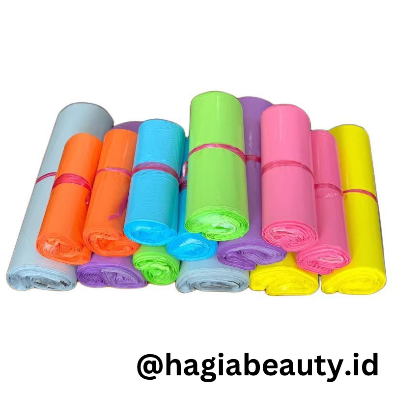 Poly Mailer isi 50 lembar - Polymailer Kantong Plastik LDPE Amplop Packaging - Plastik Packing Seal Olshop Online Shop ol