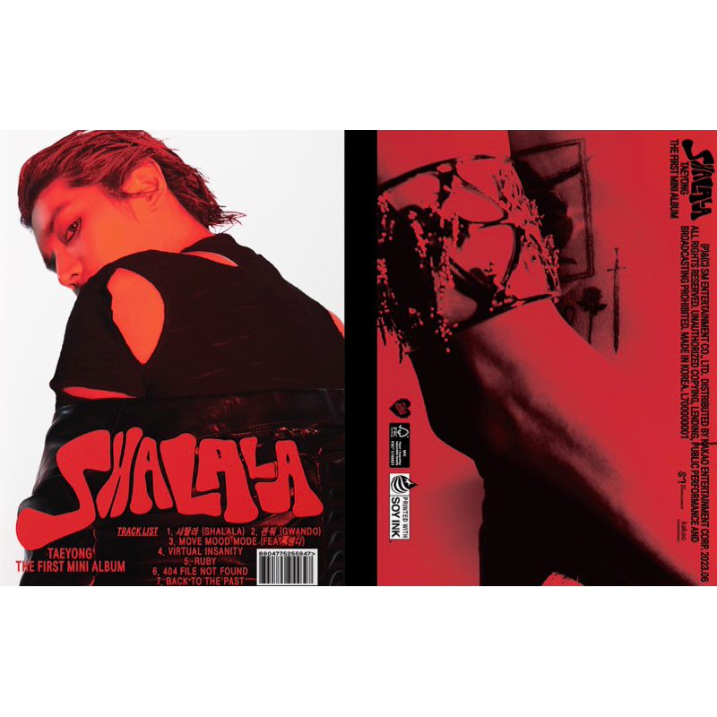 READY TAEYONG SHALALA ALBUM THORN SEALED MURAH