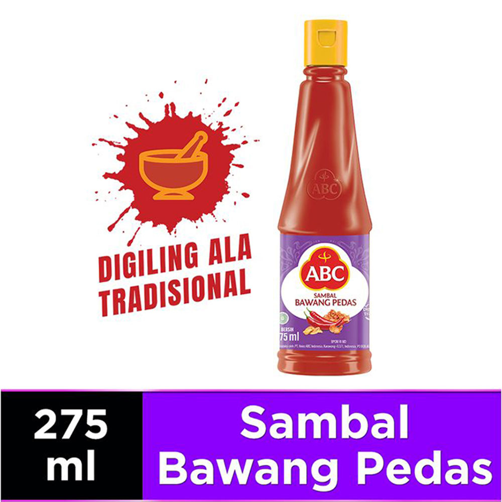 

Abc Sambal Bawang Pedas 275Ml