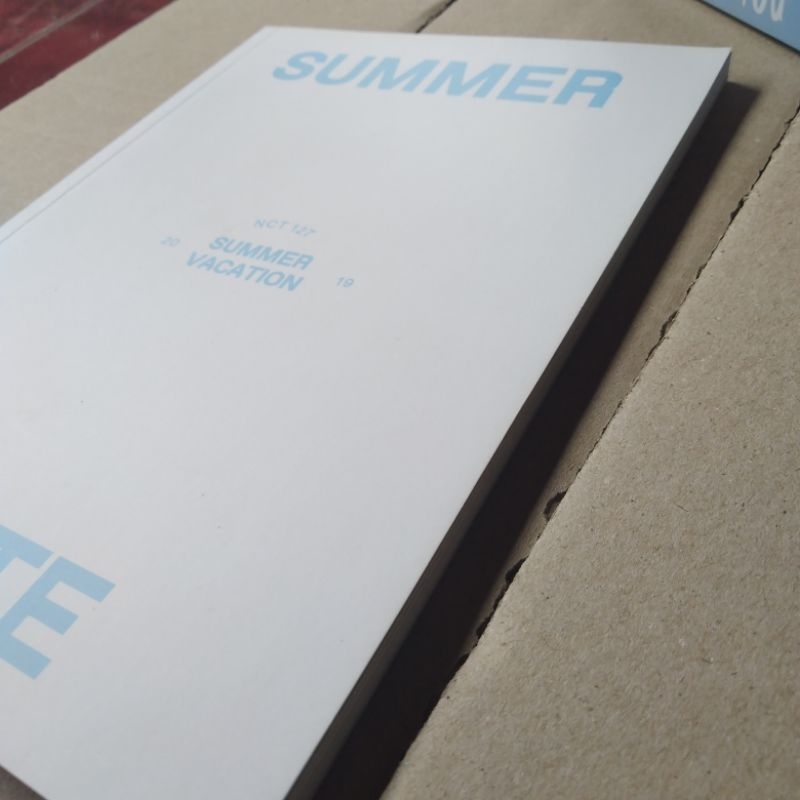 Preloved NCT 127 Summer Vacation - Summer Note 2019