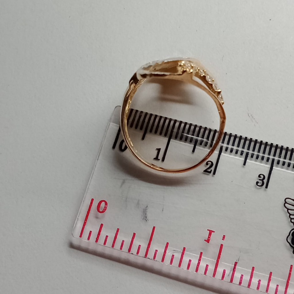 Cincin Emas 17K - 4.3 Gr Kadar 750 - 5182