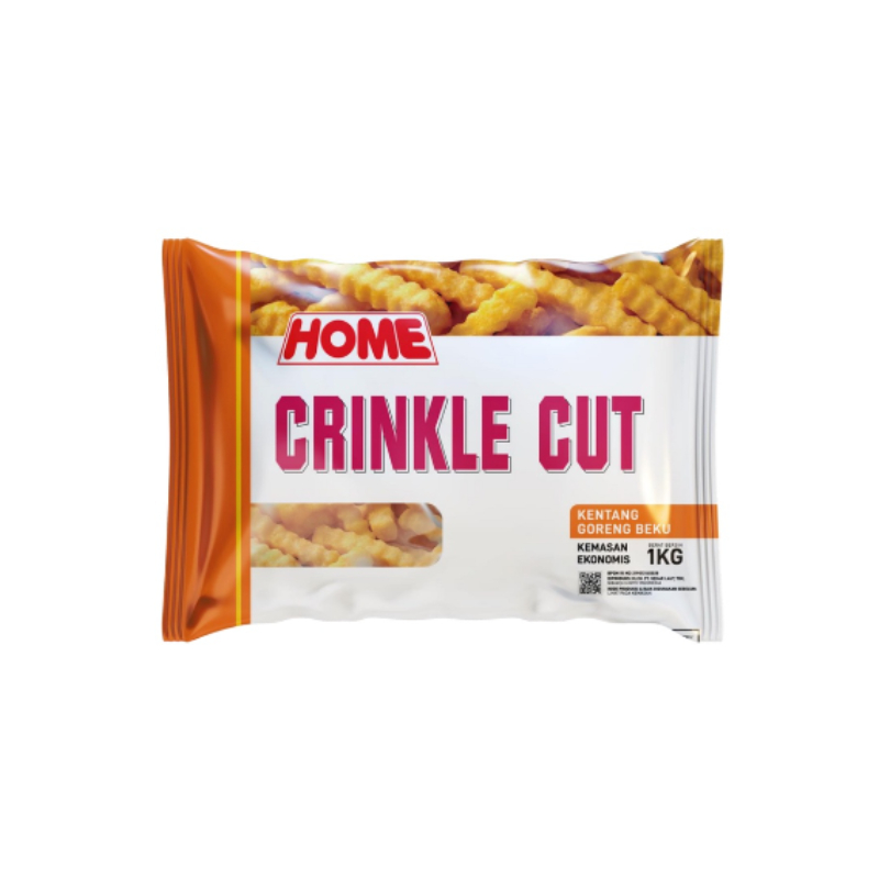 

Home French Fries Crinkle Cut/Kentang Goreng Beku 1 kg