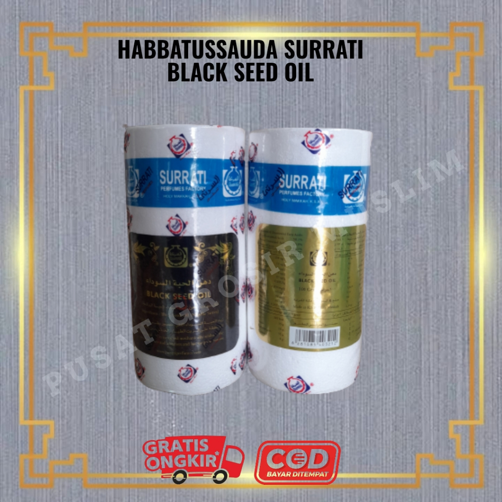 Promo Termurah Surrati Minyak Habbatussauda Black seed Oil 100gr Original