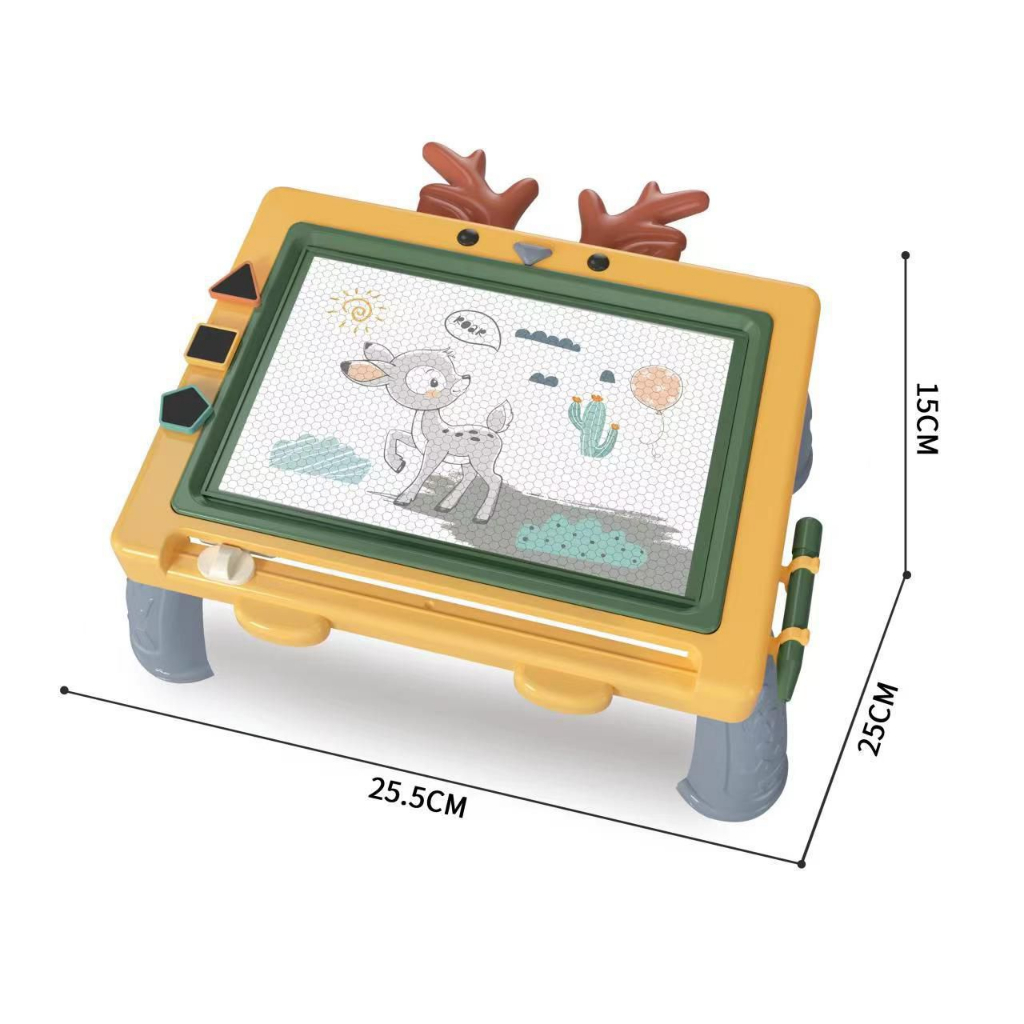 [MS] Meja Gambar Anak Magnetic / Painting Board / Meja Mini Anak Karakter Hewan / Papan Gambar / Mini Board Drawing