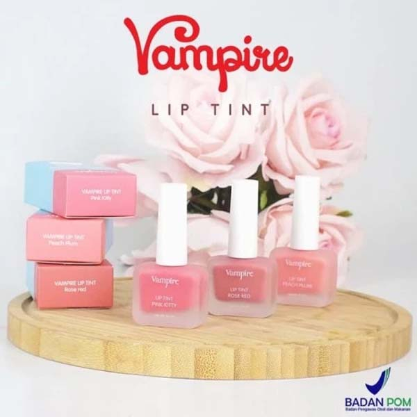 VAMPIRE LIP TIN N CHEEK ORIGINAL BPOM 10ML - LIP TIN VAMPIRE H270