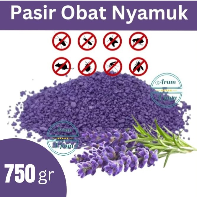 Pasir Anti Nyamuk Refil Lavender Pasir Ajaib Pembasmi Nyamuk Kecoa Lalat Semut 750gr