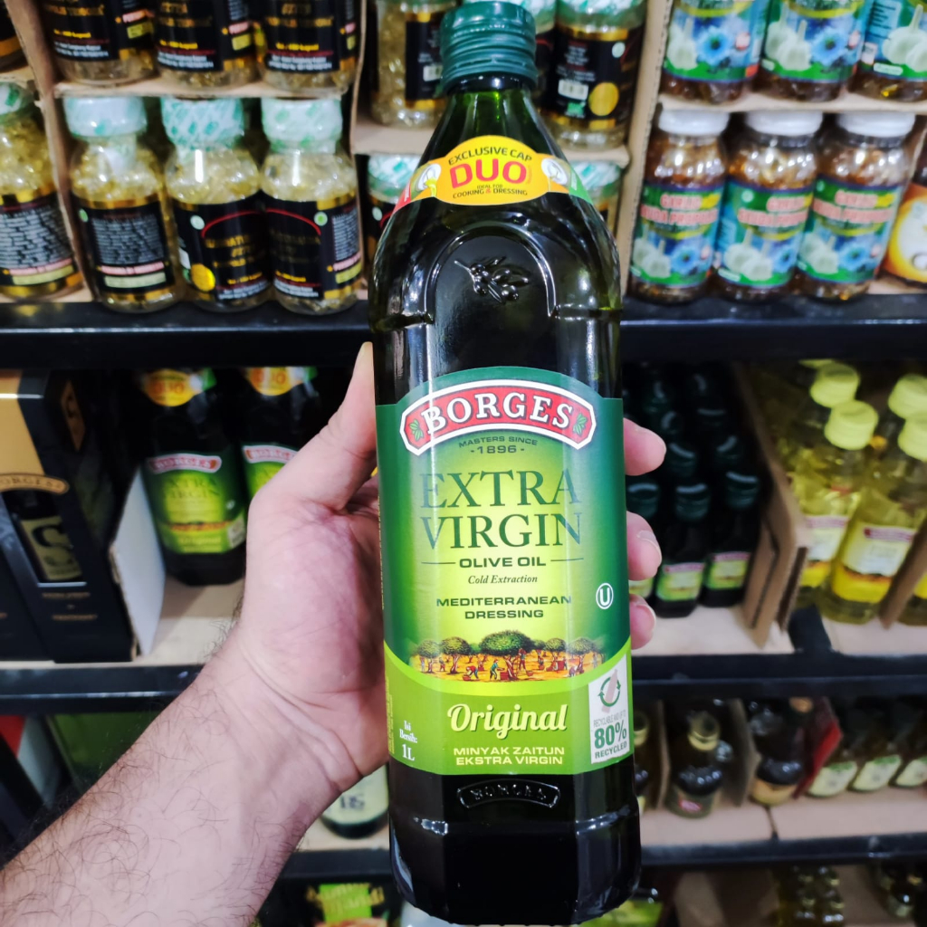 Borgres Extra Virgin Olive oil  |  minyak zaitun extra virgin 250 ml