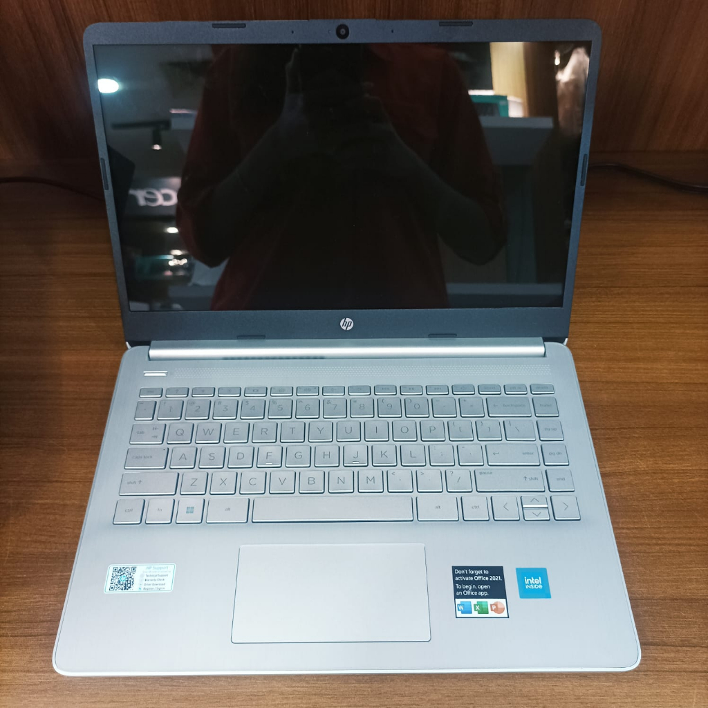 Laptop Baru Murah HP 14s DQ3111TU Intel Celeron N4500 8GB 512SSD 14&quot; HD Windows 11 Home