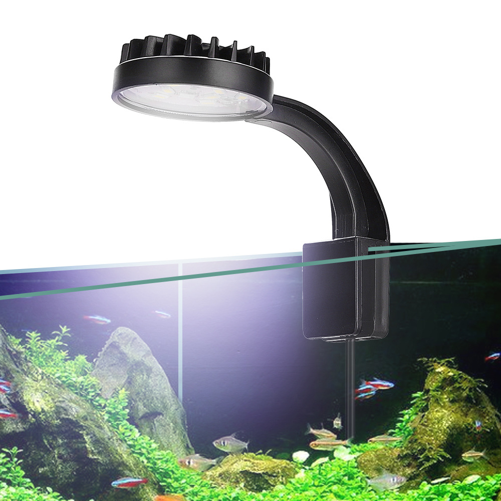 Lampu Akuarium USB Lampu Tangki Ikan Led Mini untuk Tanaman Air