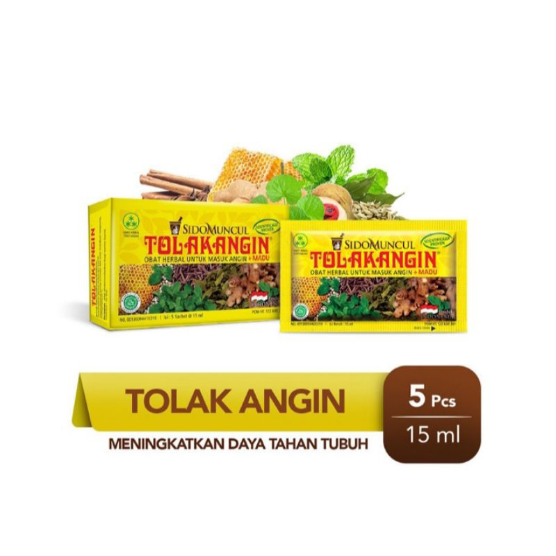 

SidoMuncul Tolak Angin 5 x 15 ml
