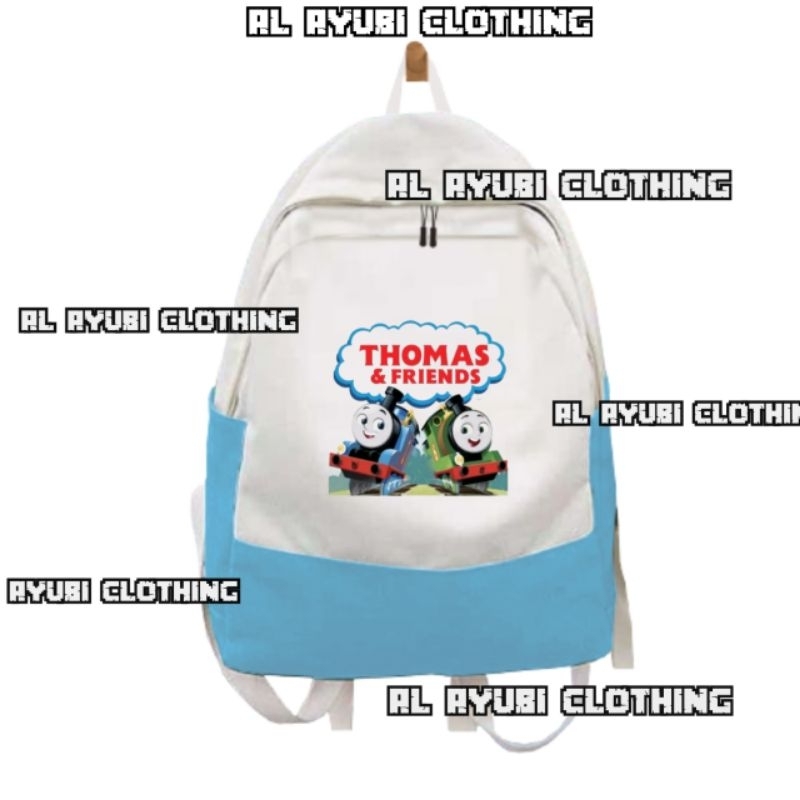 tas anak Thomas and friends / tas ransel anak sekolah Thomas And Friends / free name