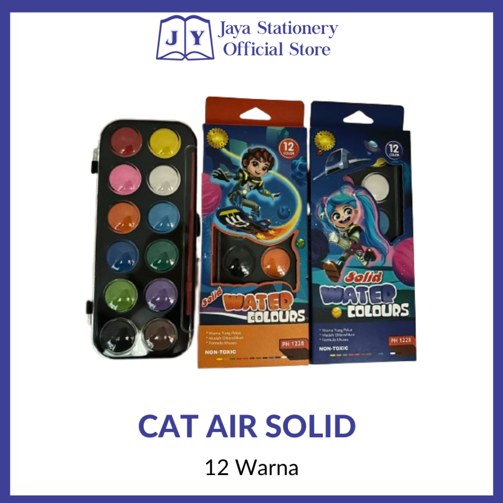 

[BISA COD] Cat Air Solid 12 warna merk Philos