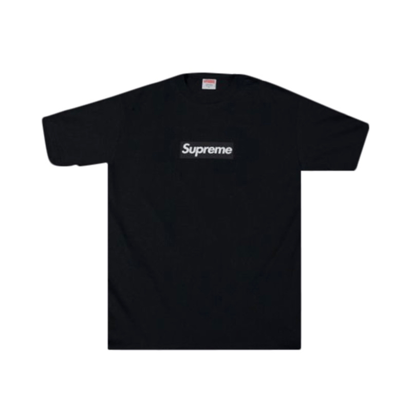 Sup. Box Logo Black Tee