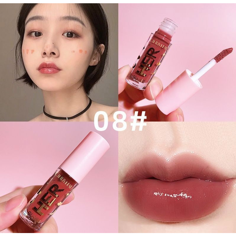 CINDYNAL Her Dragon Ranee Lip Gloss Moisturizing Lip Glow-08 SNAP COOL