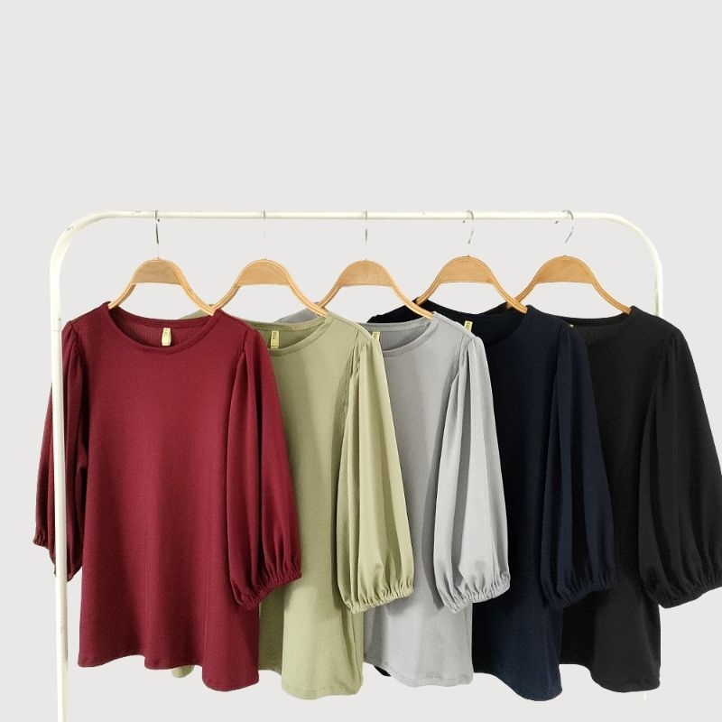 HUG YUMI 유미- Baju menyusui Knit basic