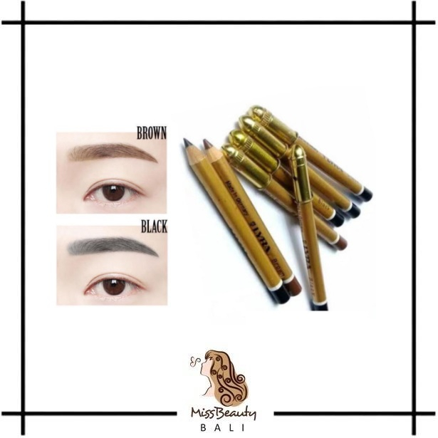 Pensil Alis Lyra Black / Pensil Alis Lyra Brown / Eyebrow Liner Quality / Pensil Alis Lyra Hitam / P