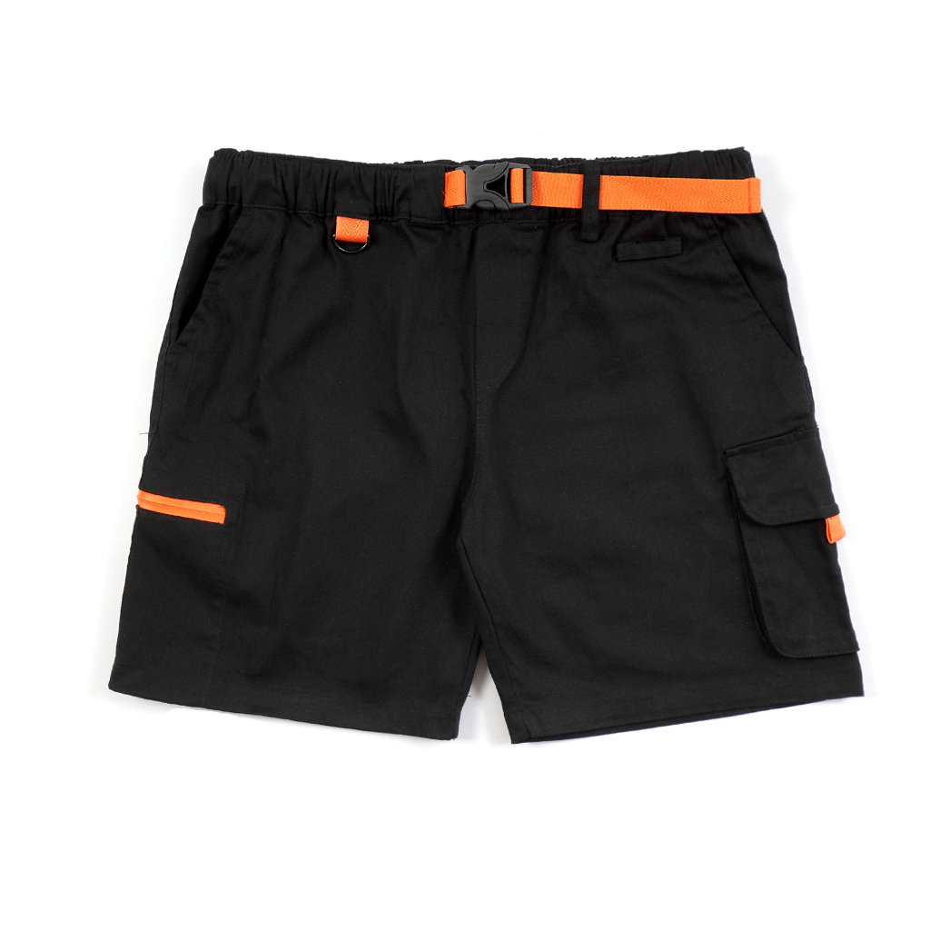 Short Cargo Pants | Asja | Black | Bettermine