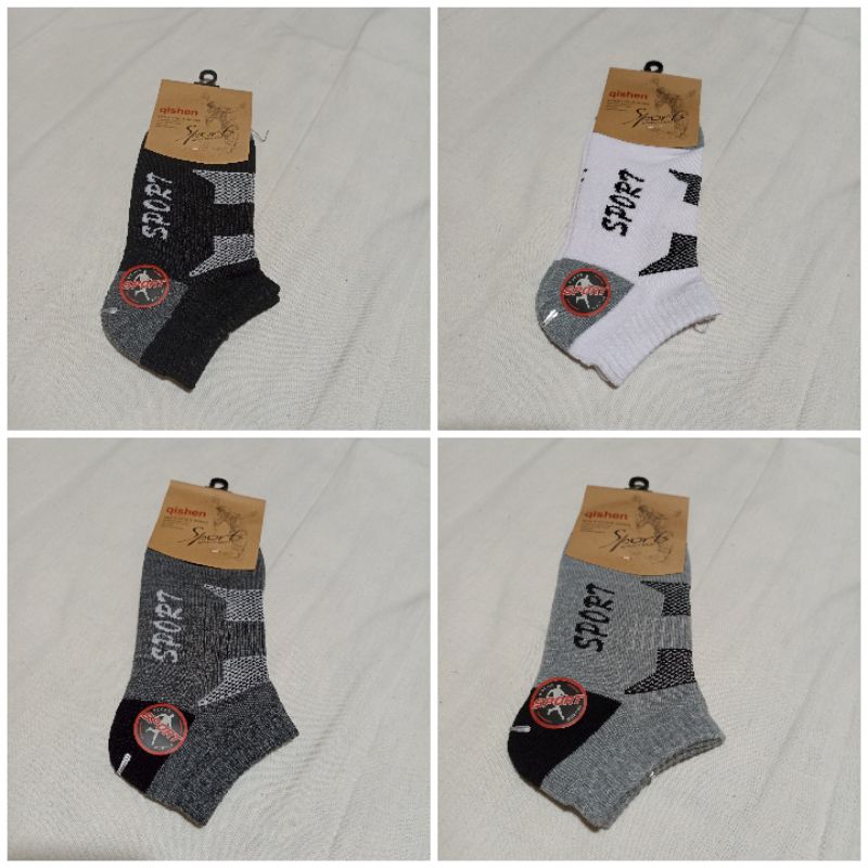 kaos kaki sport pendek  bahan tebal