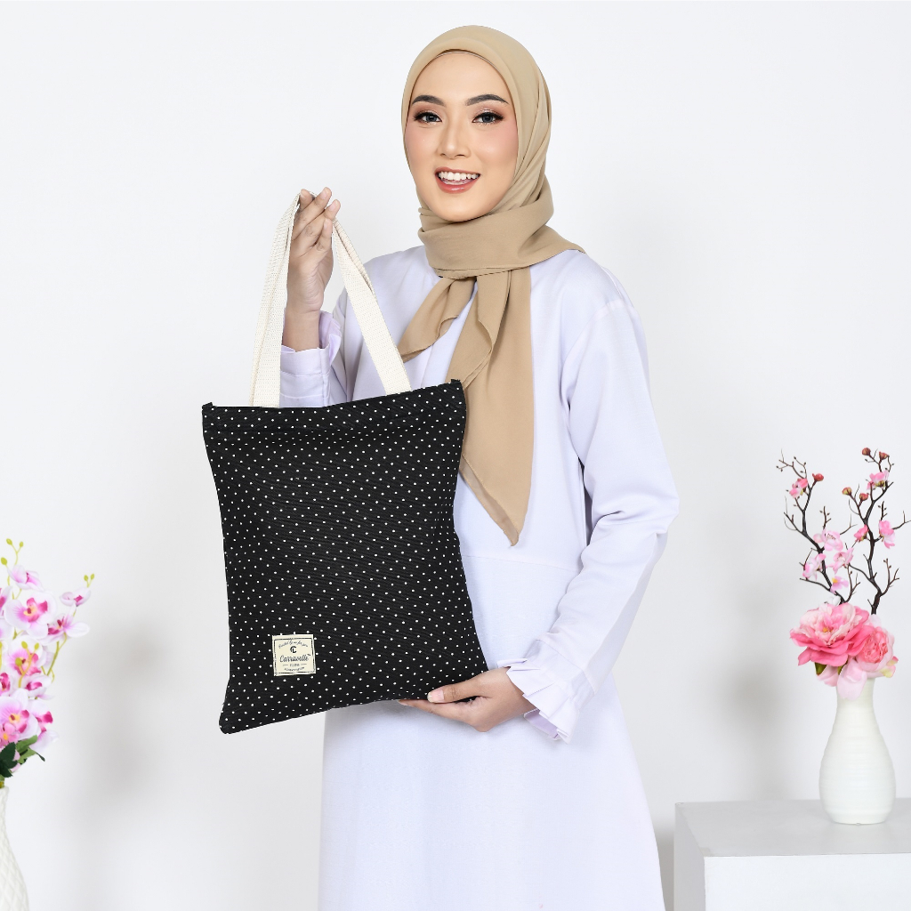 TOTE BAG KANVAS RESLETING WANITA/CANVAS MOTIF U/ TAS KULIAH PEREMPUAN,TAS BELANJA,SEMINAR,BS CUSTOM