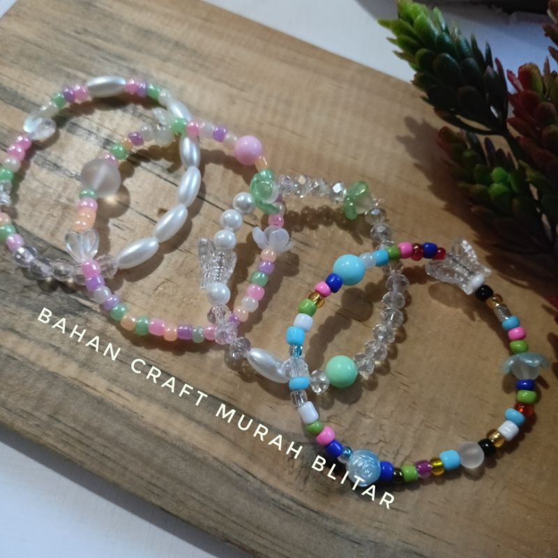 Gelang Beads/Gelang Korea/Gelang Manik Korea seri 2