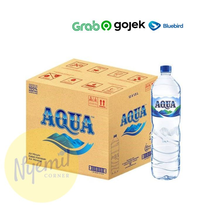 

[DUS] Aqua Air Mineral Botol 1500ml x 12pcs