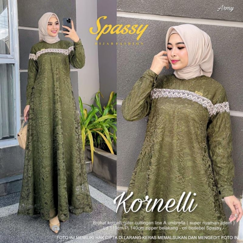 KORNELI // GAMIS WANITA // ORI BY SPASSY