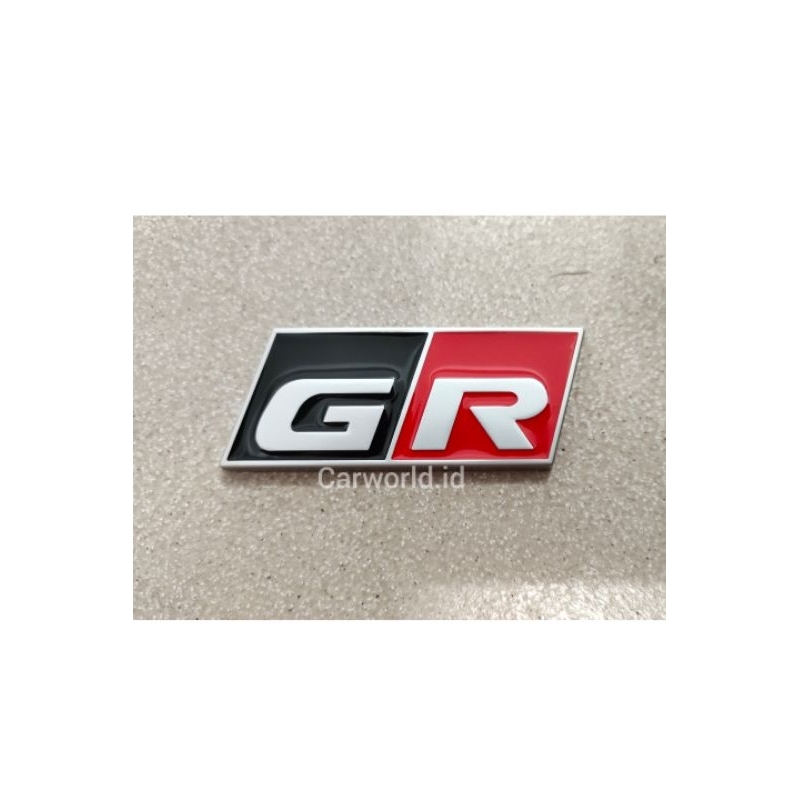 Emblem Tulisan Logo GR