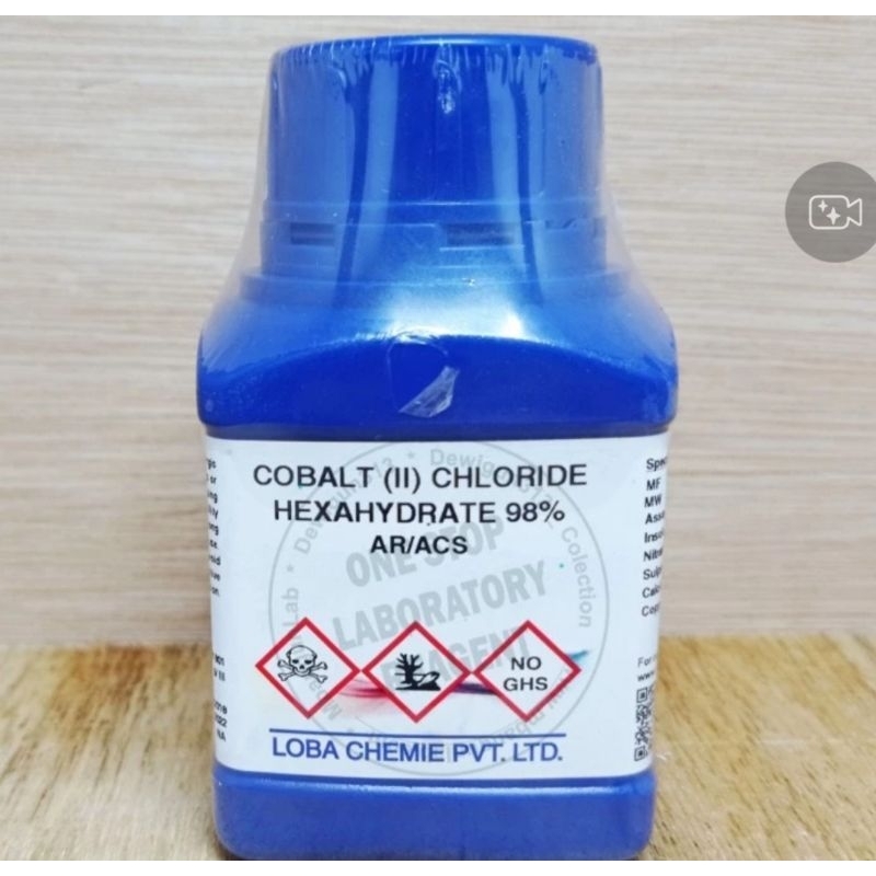 Cobalt II Chloride Hexahydrate 99%