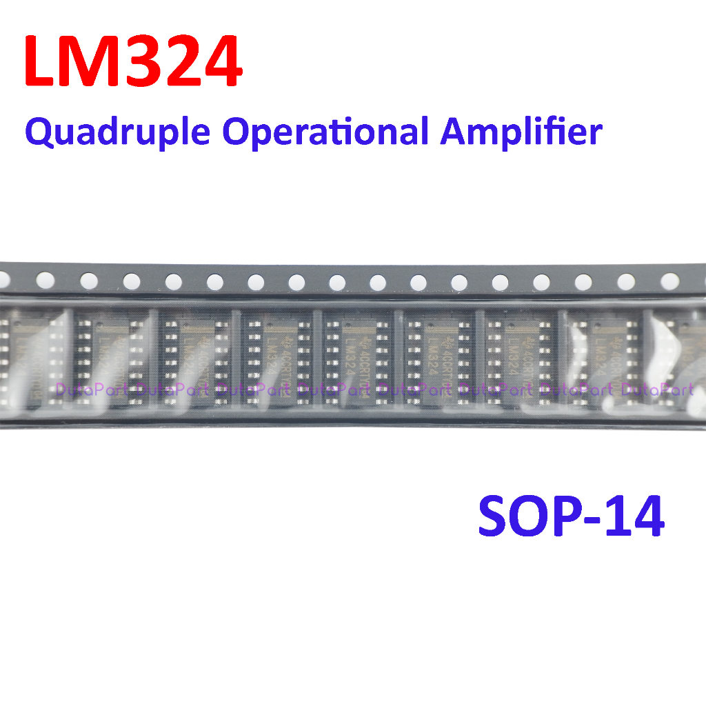 LM324 LM324DR LM324DT Quadruple Operational Amplifier SMD IC SOP-14