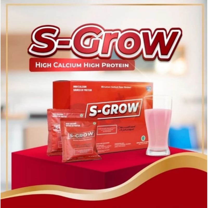 

Terbaik S-GROW Suplemen Peninggi Badan Susu S GROW High Calcium Asli Original Bpom