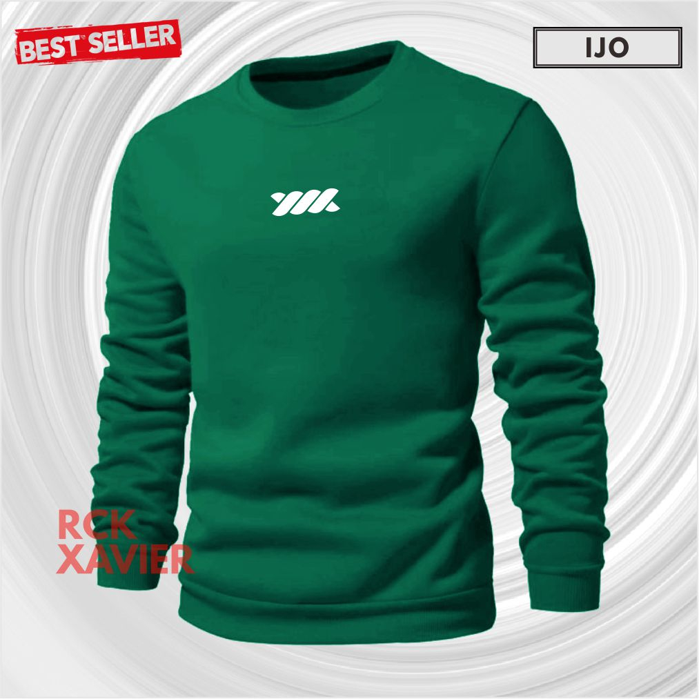 CREWNECK Sweater Oblong Pria Wanita Bahan Fleece Tebal Premium Distro