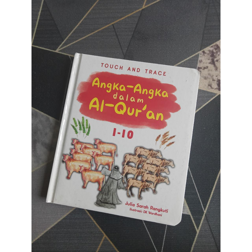 BOARDBOOK ANGKA-ANGKA DALAM AL-QUR'AN | TOUCH AND TRACE [maskana kids]