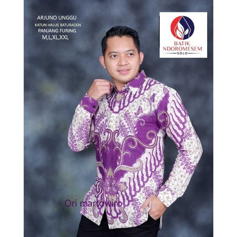 batik arjuno unggu katun halus full furing