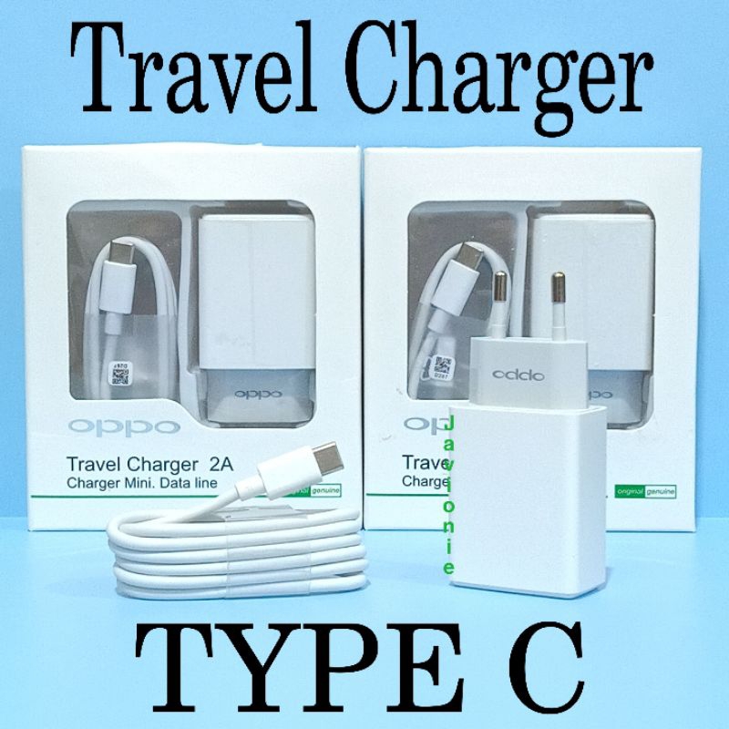 Charger Casan OPPO A16 A5 A9 2020 10W 18W ORIGINAL TYPE C FAST CHARGING