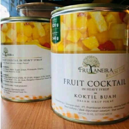 

Frutaneira Fruit Cocktail Koktil Buah Kaleng 820gr