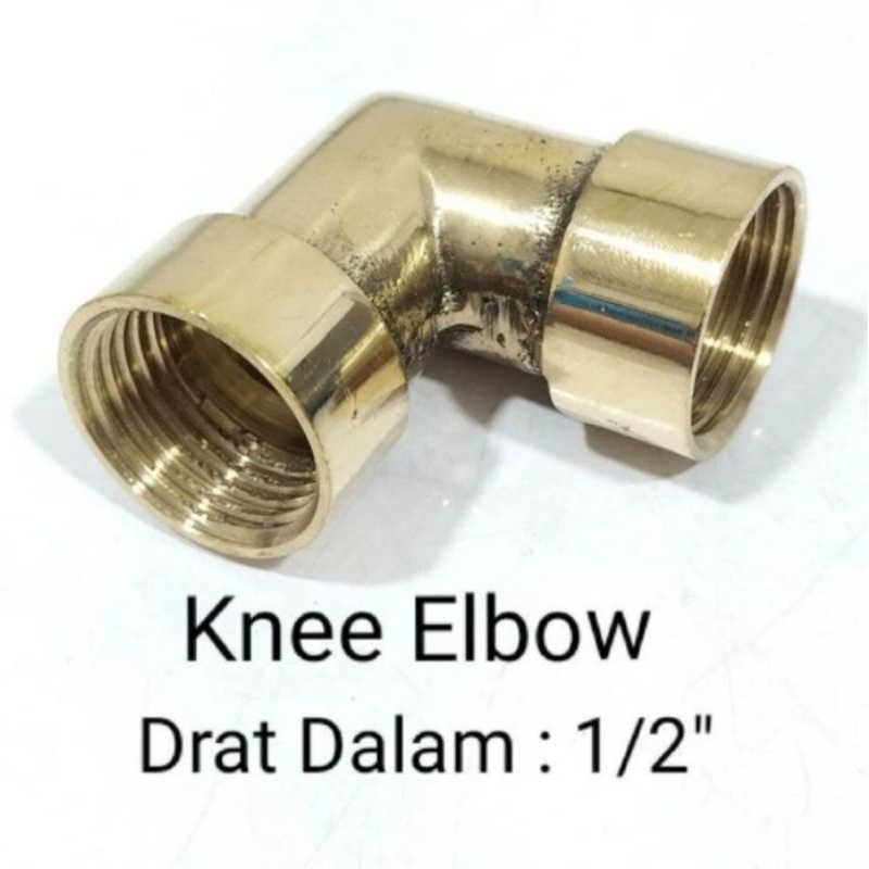 Elbow knee drat dalam 1/2inch