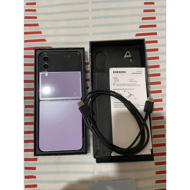 samsung z flip 4 512gb bora purple ungu 5G second bekas