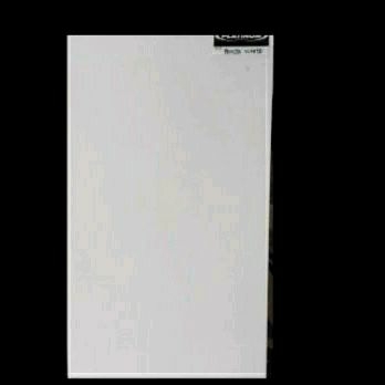 Keramik 30x60 GLOSSY Putih Polos Bonza White Kw2
