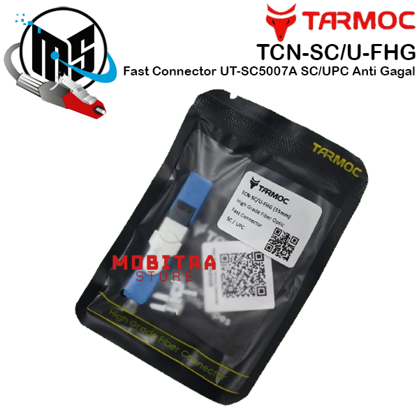 Tarmoc TCN-SC/U-FHG | FAST CONNECTOR UT-SC5007A SC/UPC Anti Gagal 100Pcs