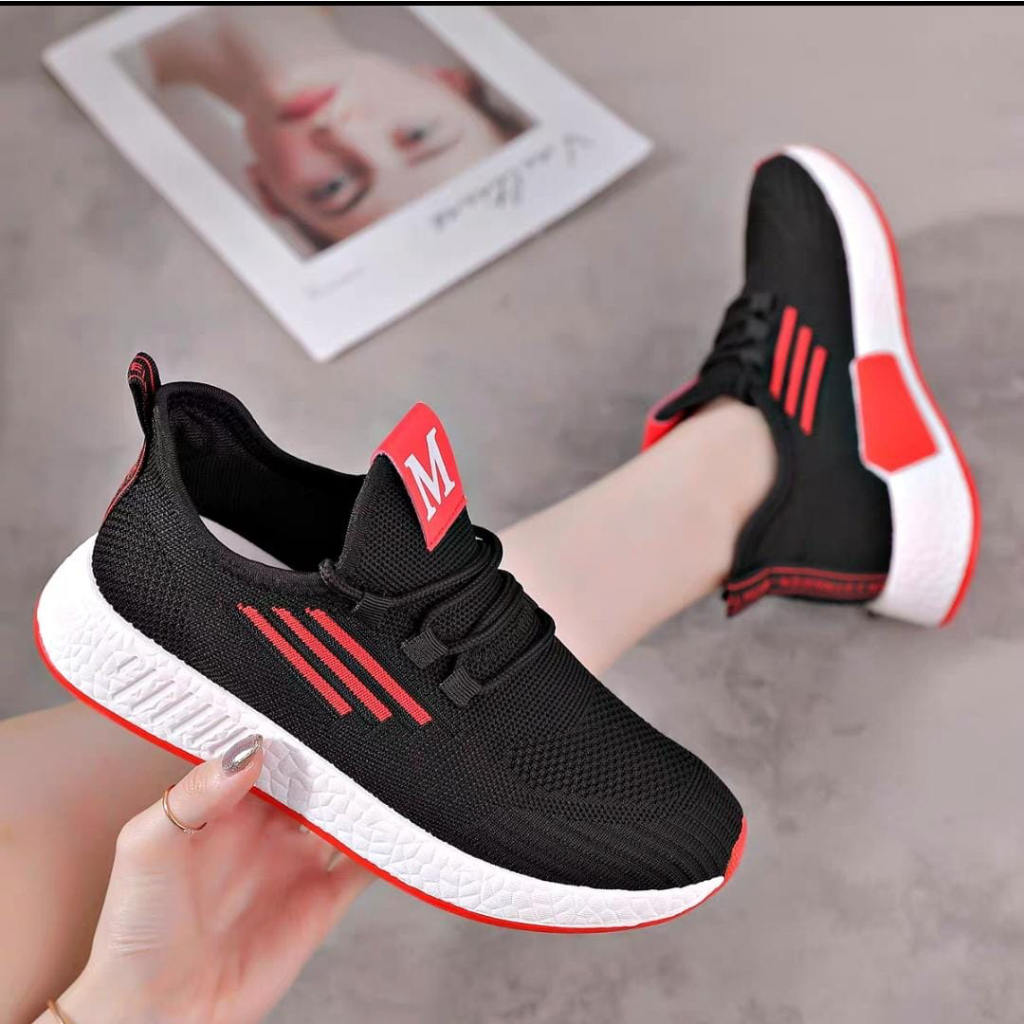 GROSIRTAS LV0201 Sepatu Sneakers Wanita Import Sepatu Olahraga Wanita Sport Shoes Sepatu Sport Wanita Fashion Korean Style