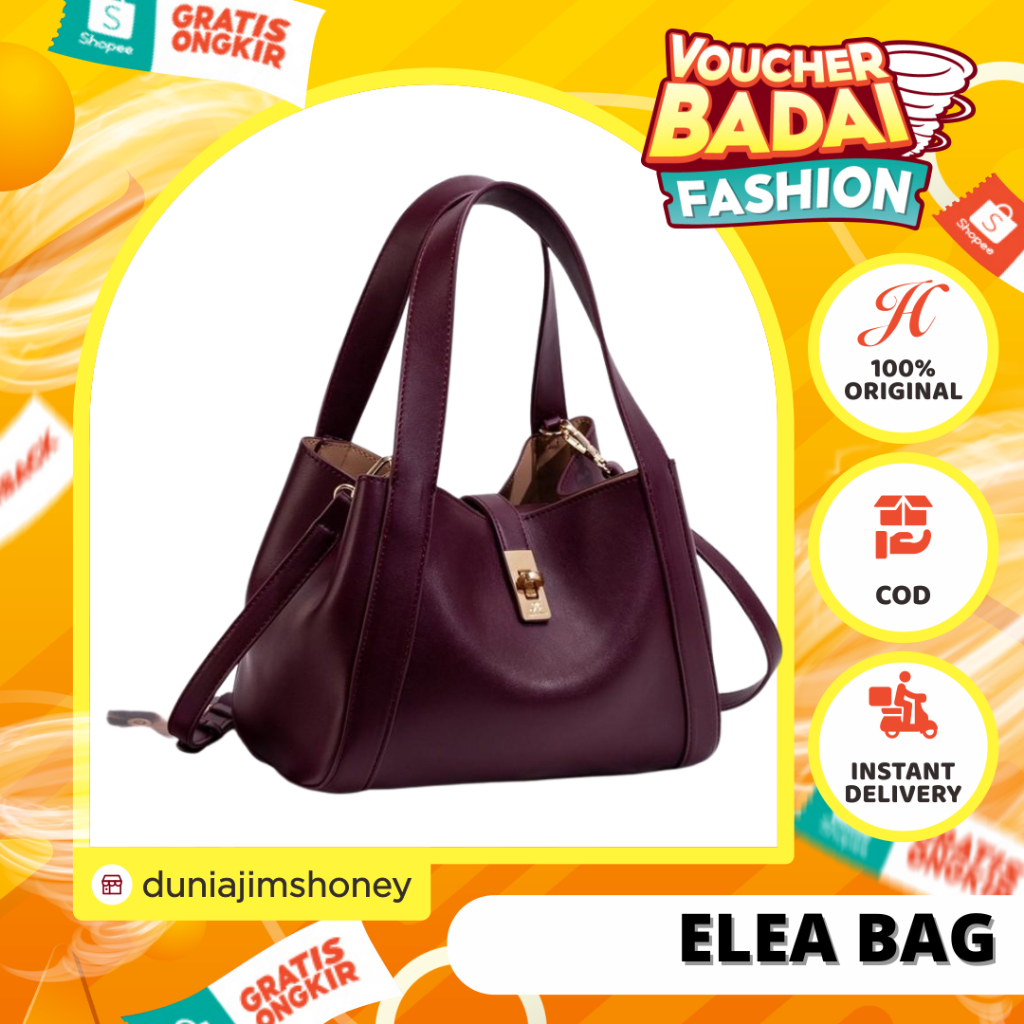 Jims Honey Elea Bag Tas Wanita Slingbag Handbag Import Kekinian