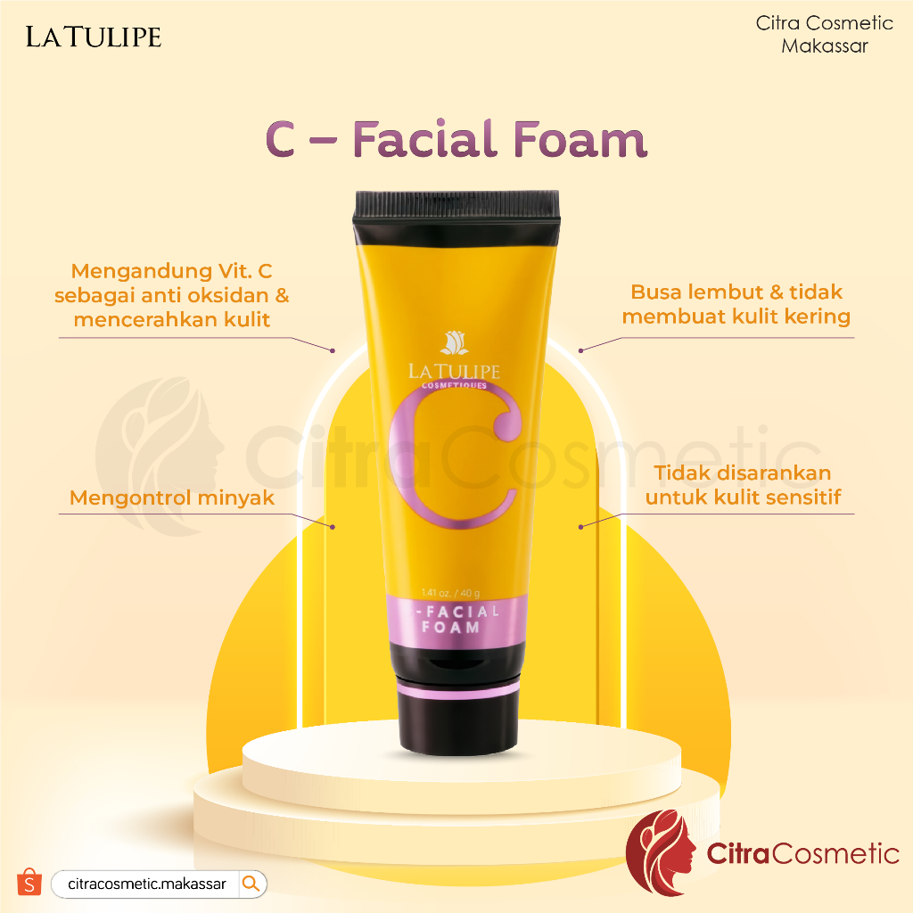 La Tulipe C Series | Serum | Facial Foam | Nigt Cream