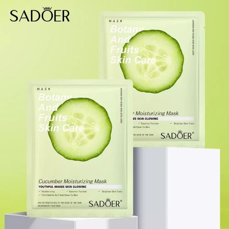 SADOER BOTANY AND FRUIT SKIN CARE SHEET MASK MASKER WAJAH