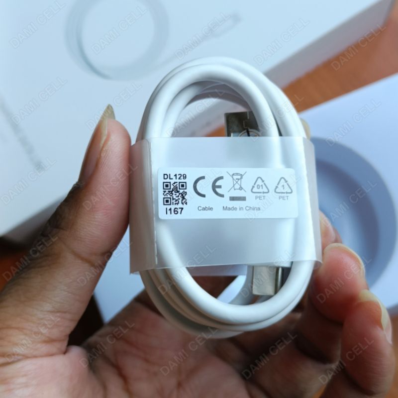 KABEL DATA OPPO RENO SUPER VOOC CHARGE 6.5A ORIGINAL