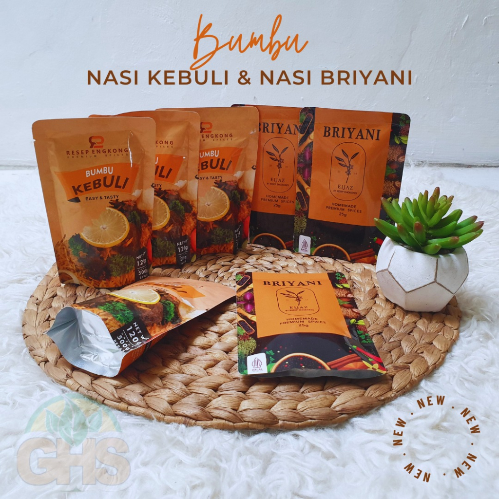 

Bumbu Kebuli dan Briani | Bumbu Instan 100Gr