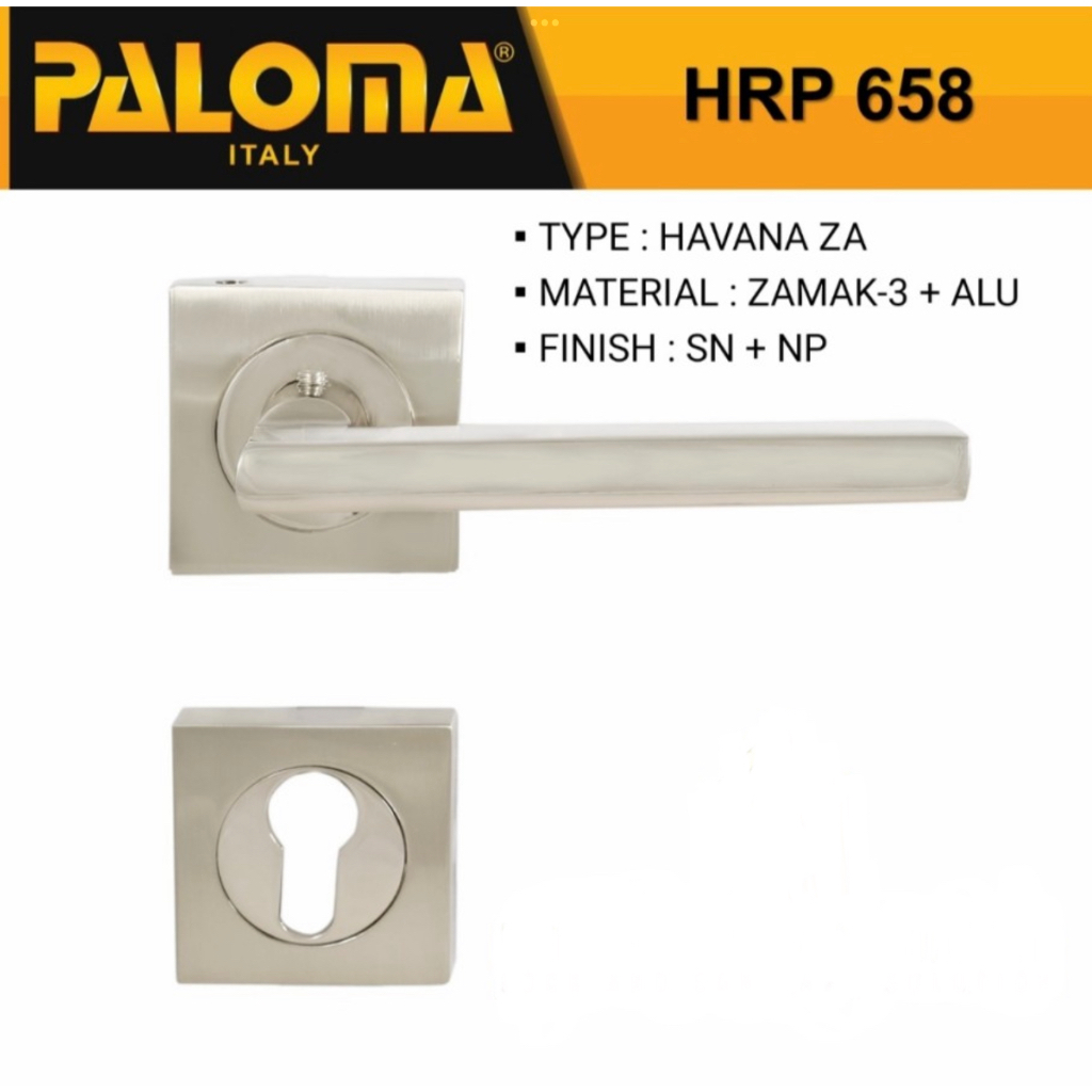 Handle Pintu Roses PALOMA HRP 658 HAVANA SQ ZA