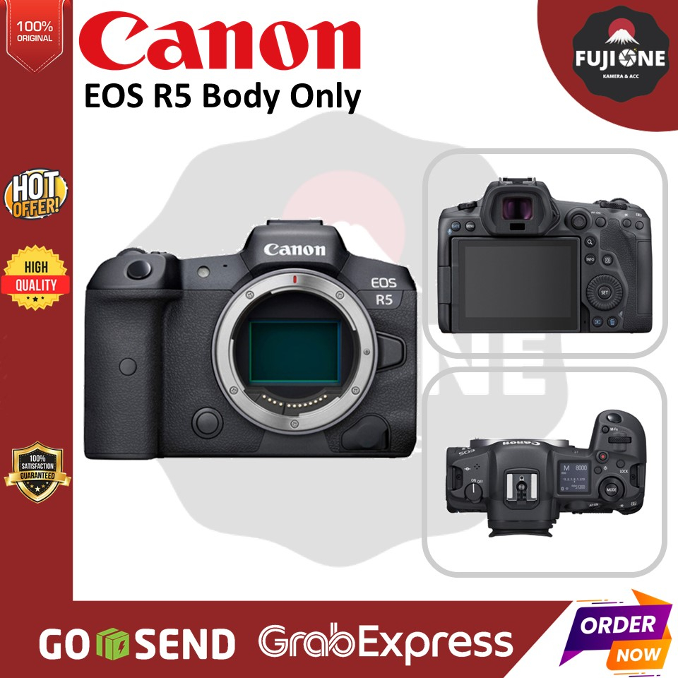 Canon EOS R5 Body Only Mirrorless Camera