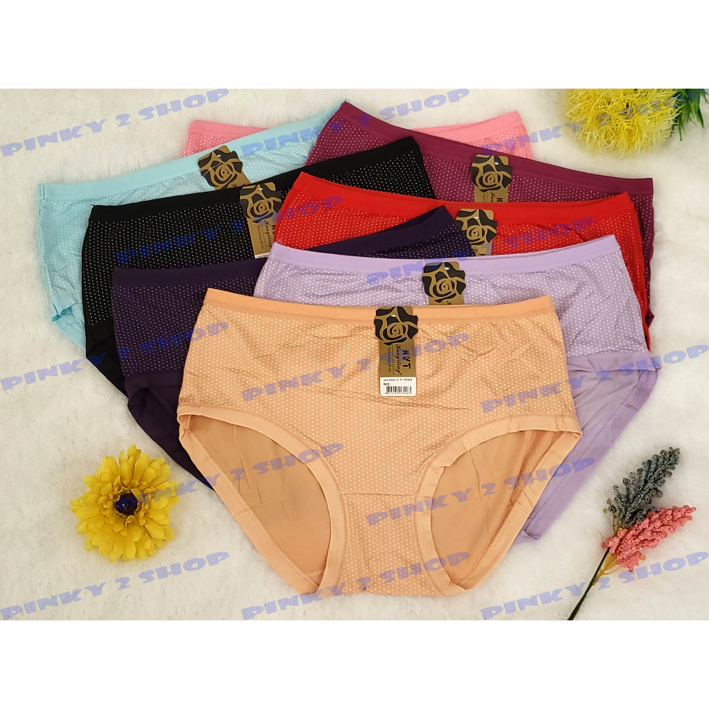 CELANA DALAM WANITA CD UNDIES CORAK BINTIK SATU UKURAN